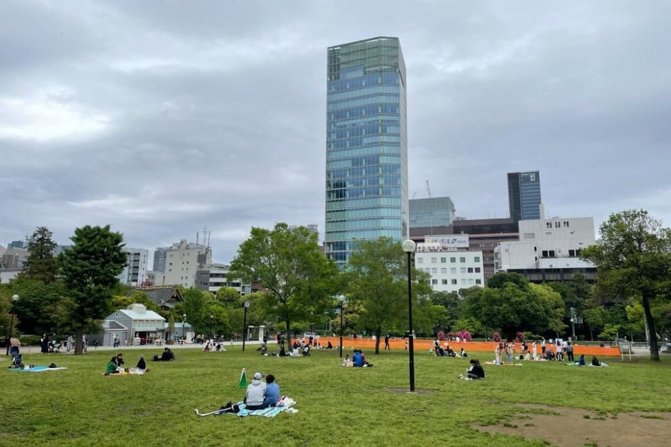 婚活ウォーキング東京タワー芝公園散歩散策